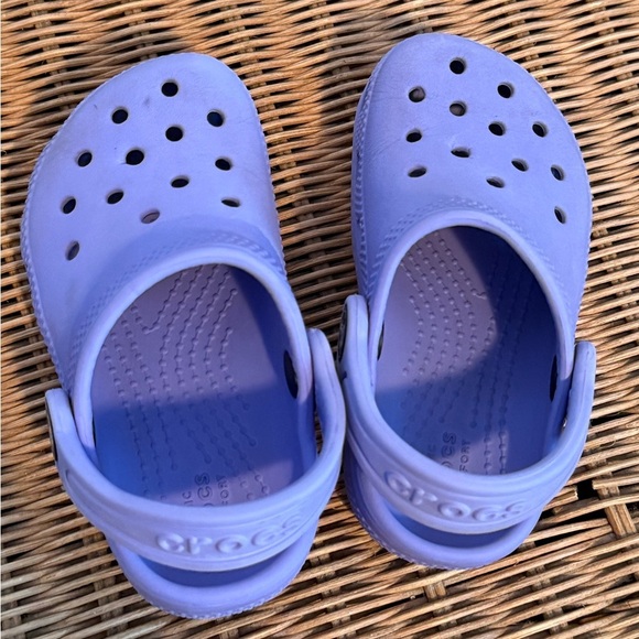 Crocs Kids' Classic Clog Slip-On Lightweight Purple Unisex Sandals Sz C7 - Picture 8 of 8